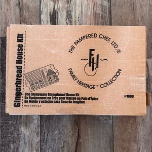 Pampered Chef Gingerbread House Mold